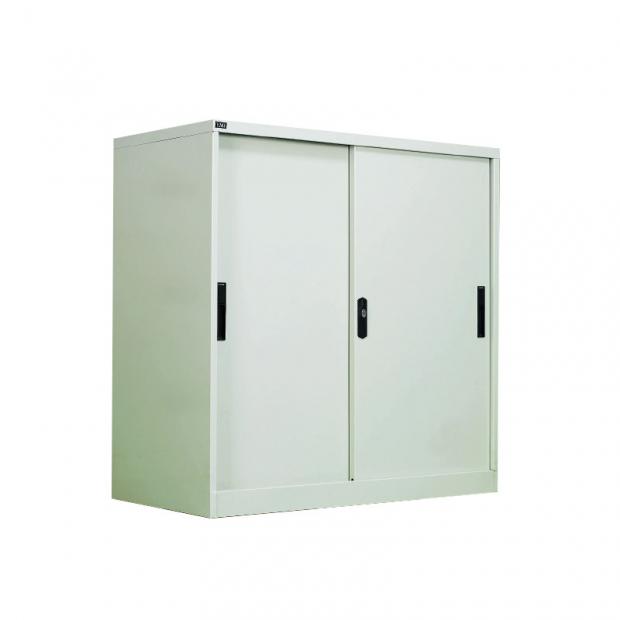 Half Height - Steel Sliding Door Cupboard
