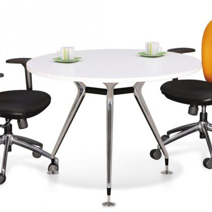 Round Meeting Table with Abies Leg